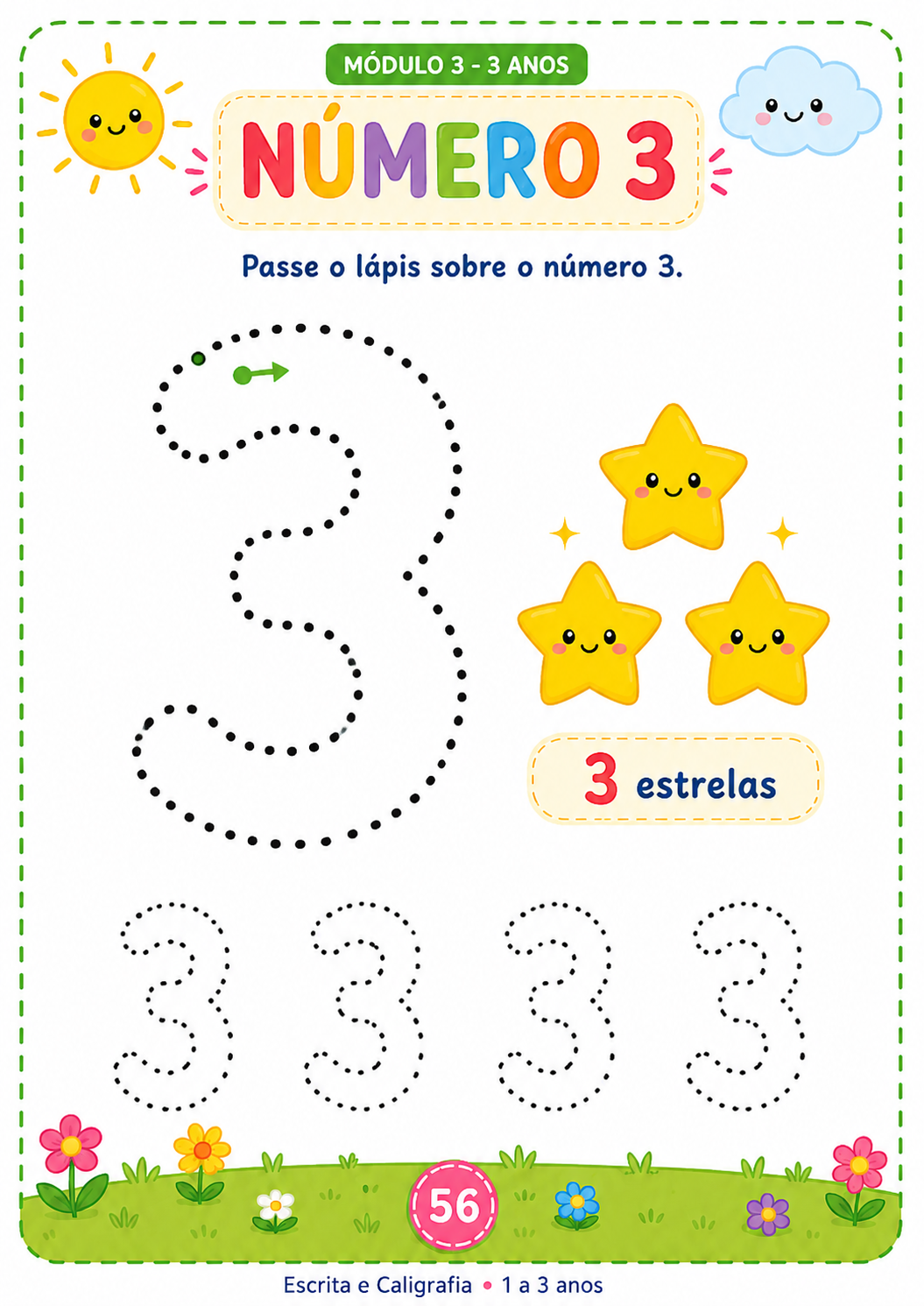 Atividade 3 Anos — Número 3
